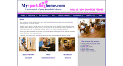 Desktop Screenshot of mysparklinghome.com